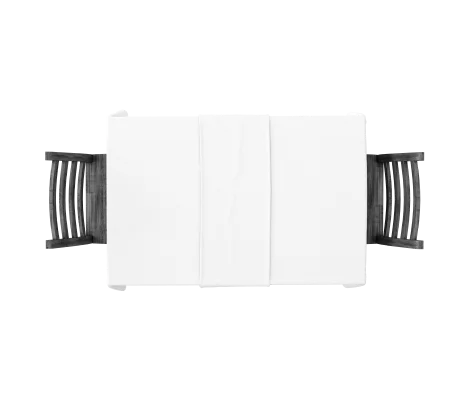 white table