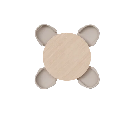 white table